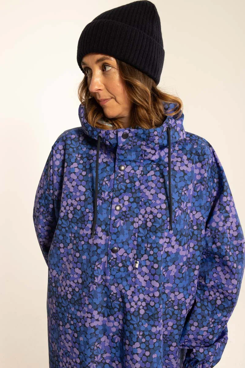 Danedream Drops Poncho Dark Navy Berrygood