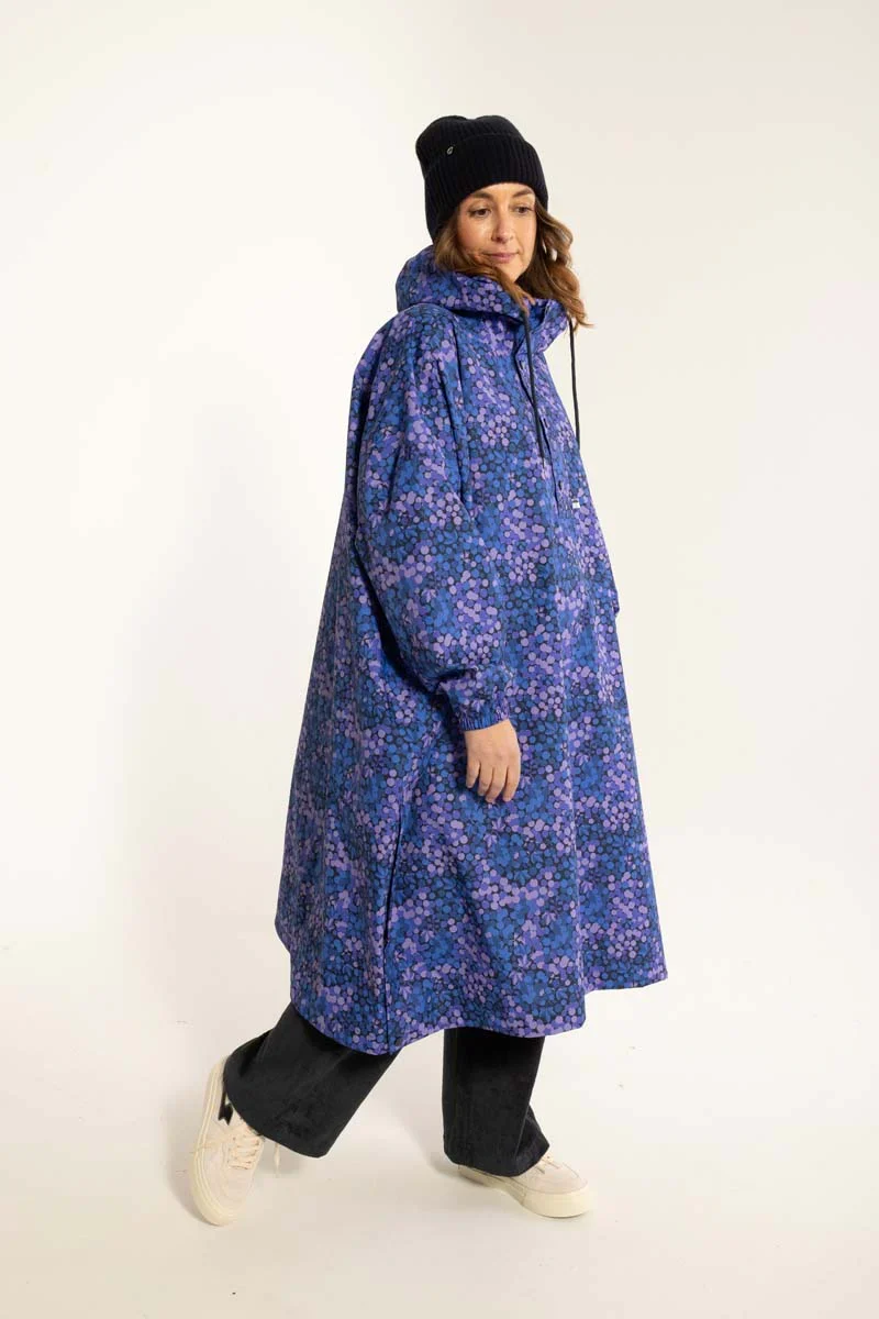 Danedream Drops Poncho Dark Navy Berrygood