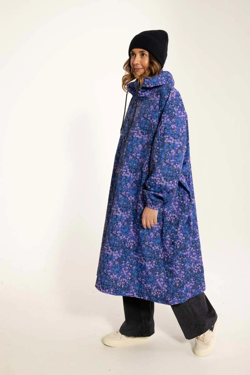 Danedream Drops Poncho Dark Navy Berrygood