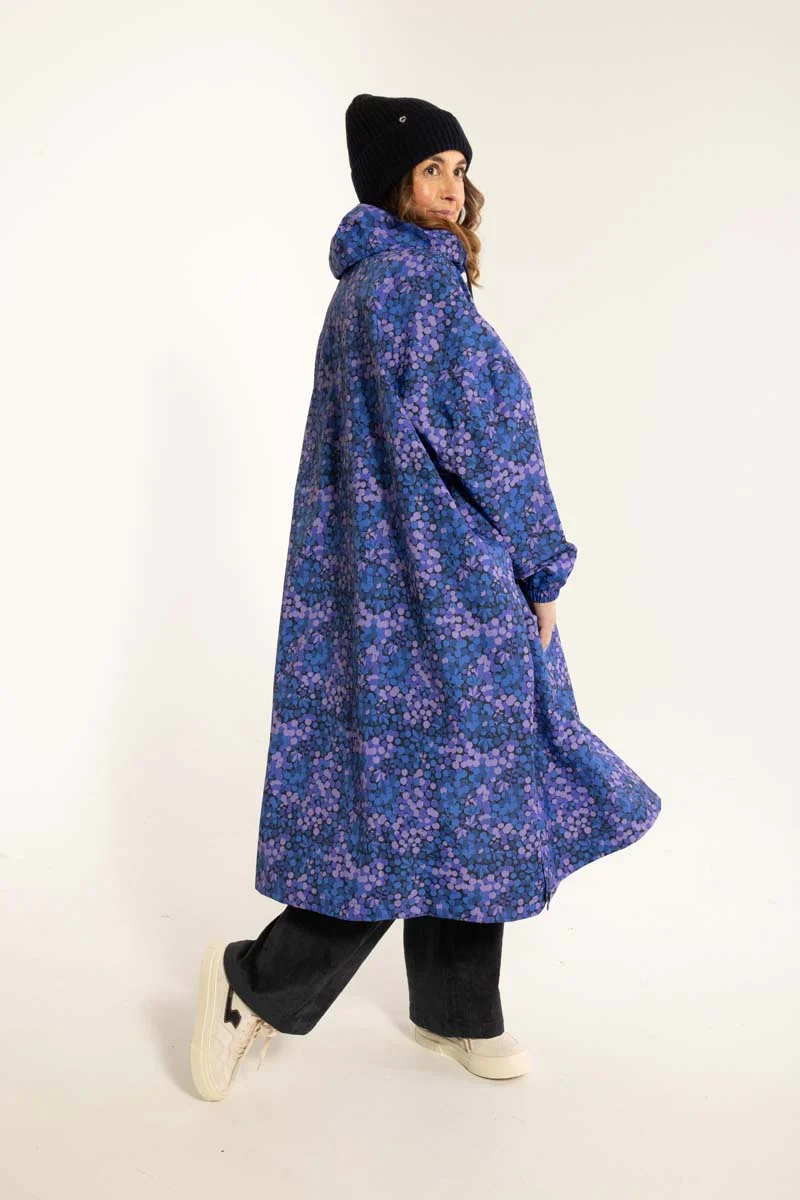 Danedream Drops Poncho Dark Navy Berrygood