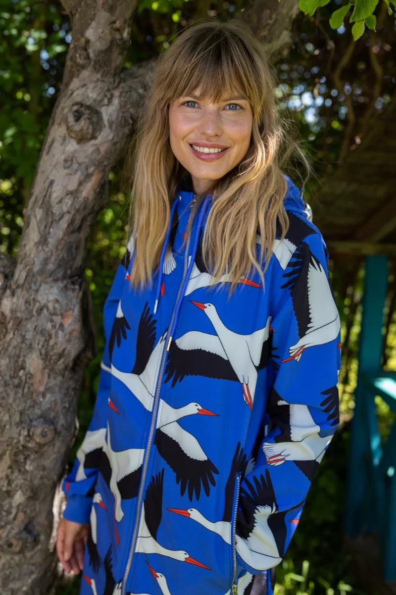 Danejane Royal Blue Stork *Laatste maat XS*