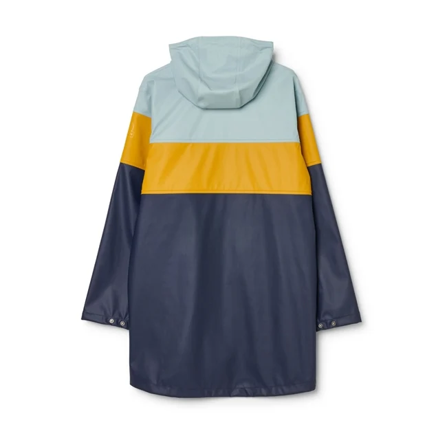 Tretorn Regenjas Blauw Geel Navy Wings Eco *Laatste maat XXS*