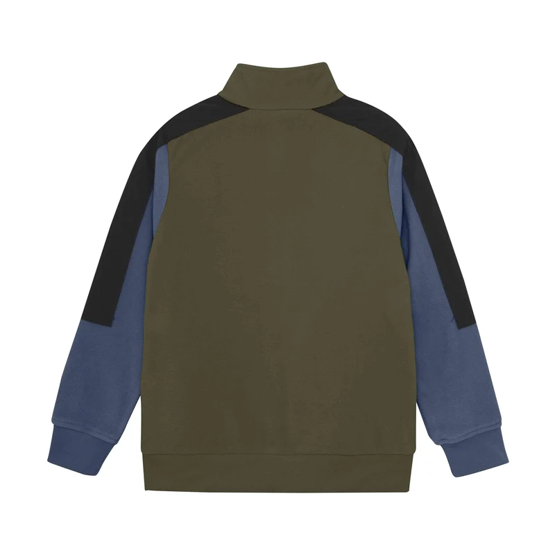 Fleecejacke grün