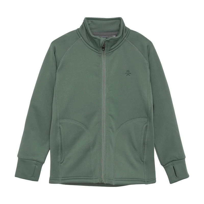 Fleecejacke grün