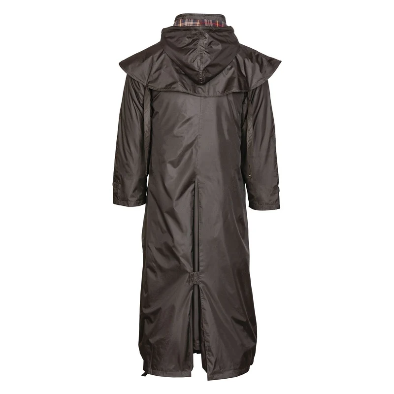 Scippis Stockman Regenjas – Gevoerde Lange Outdoorjas met Capuchon