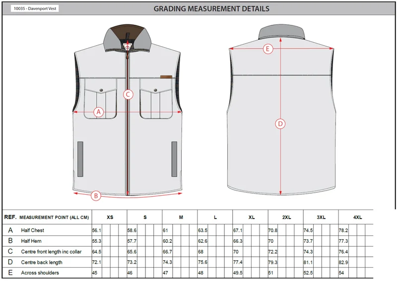 Scippis Davenport Vest – Outdoor Bodywarmer met Fleecevoering