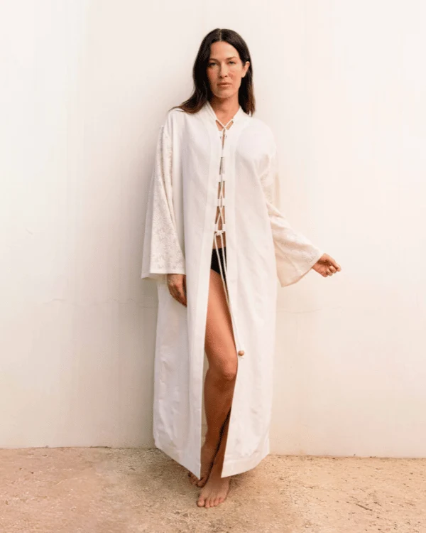 Fiji Lace Up Duster