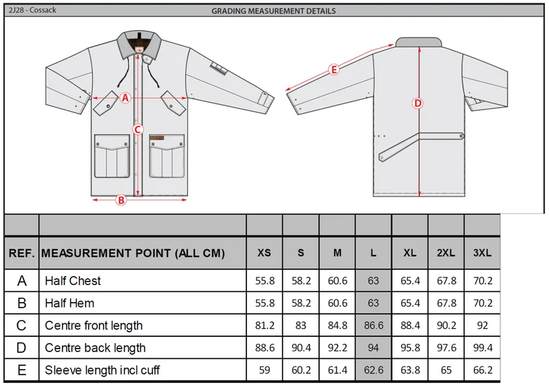 Scippis Jas Cossack Oilskin – Wind- & waterdichte outdoorjas met afneembare capuchon
