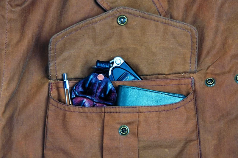 Scippis Jas Cossack Oilskin – Wind- & waterdichte outdoorjas met afneembare capuchon