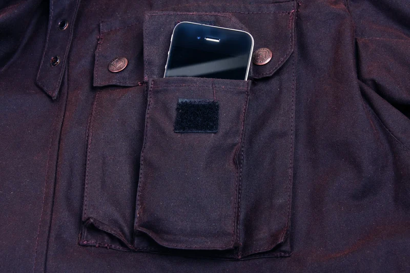 Scippis Cruiser Jacket – Outdoorjas met biker-look. 100% waterdicht