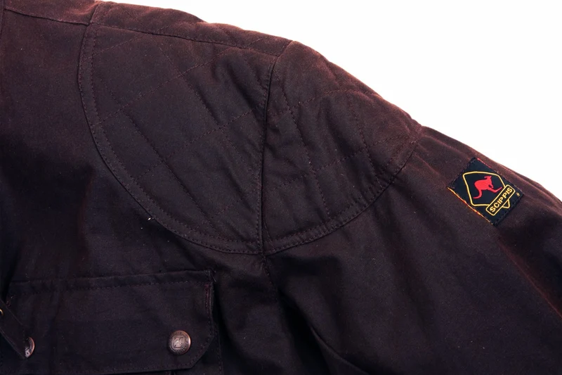 Scippis Cruiser Jacket – Outdoorjas met biker-look. 100% waterdicht