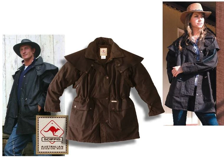 Scippis Drover Jacket – Stevige Herenjas voor Buitenleven