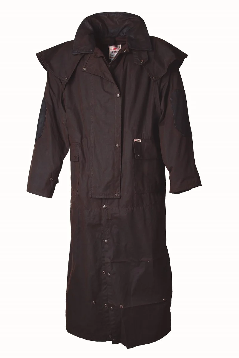 Scippis Longrider Coat – Iconische Oilskin Jas voor Westernliefhebbers
