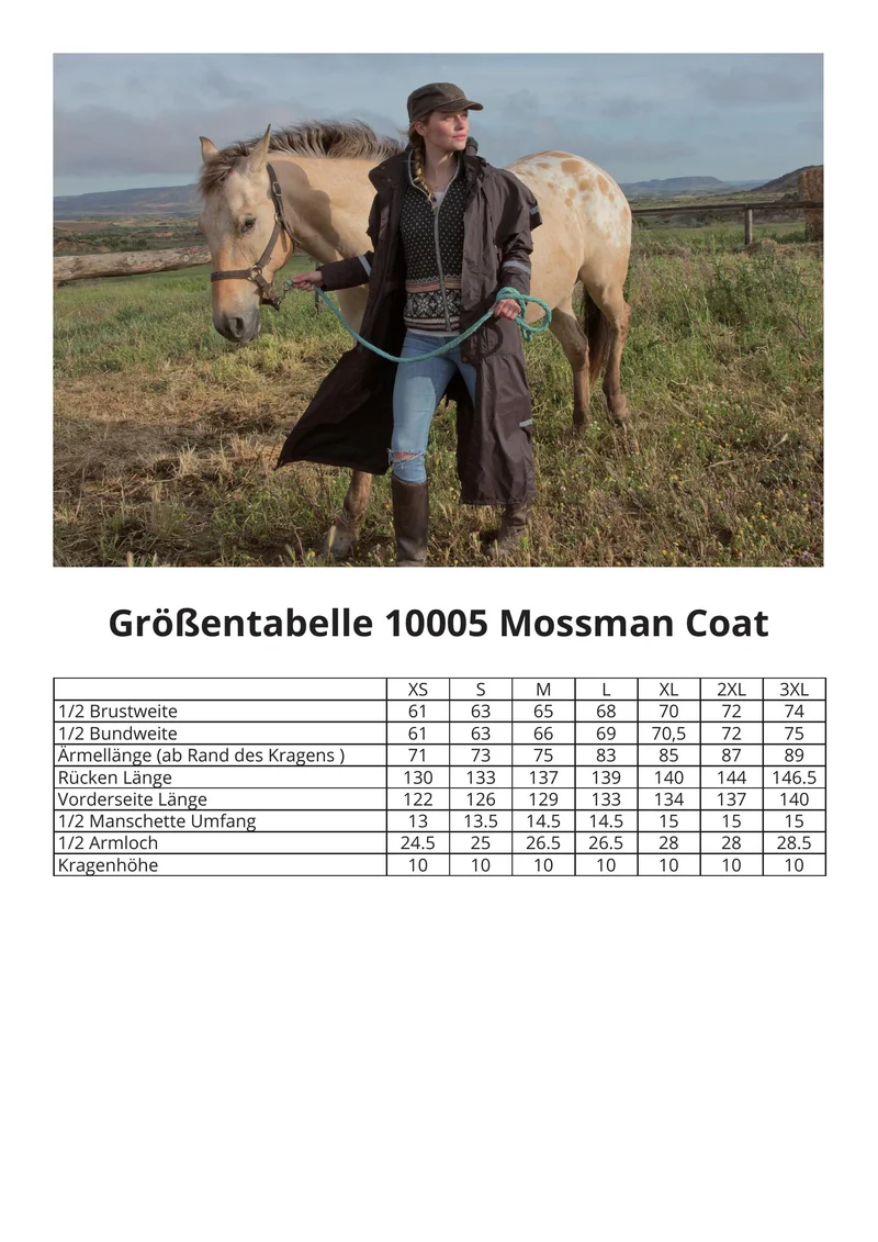 Scippis Mossman Coat – Lange Oilskin Jas voor Regen en Wind