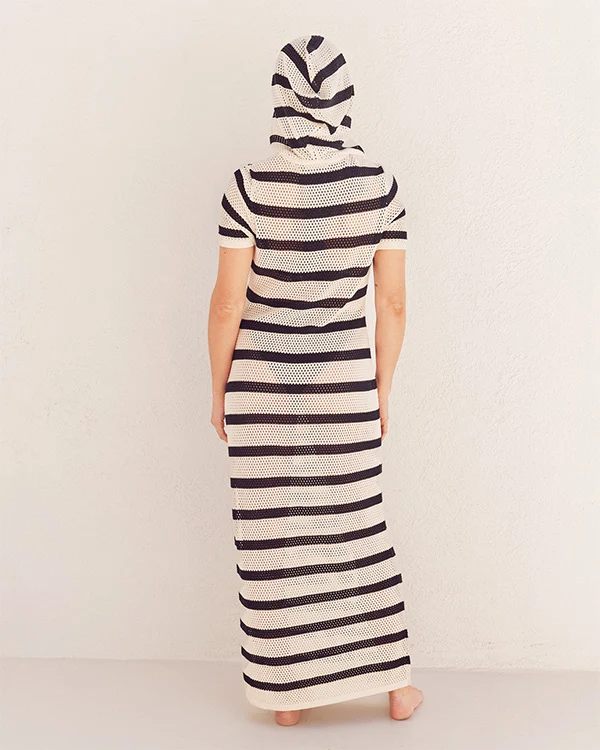 Gappo Hooded Net Dress