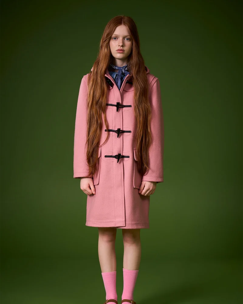 Children's Melton Wool Duffle Coat