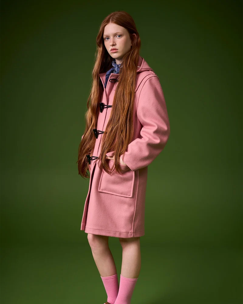 Children's Melton Wool Duffle Coat