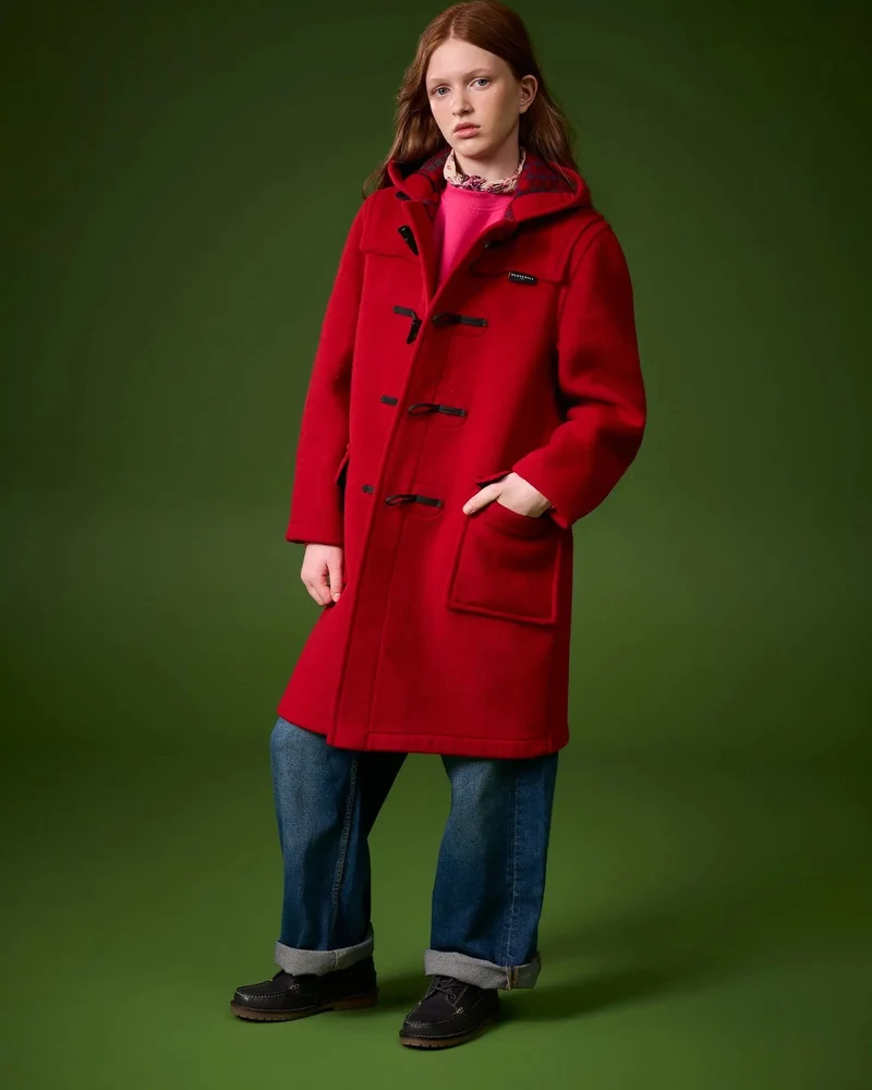 Children's Melton Wool Duffle Coat