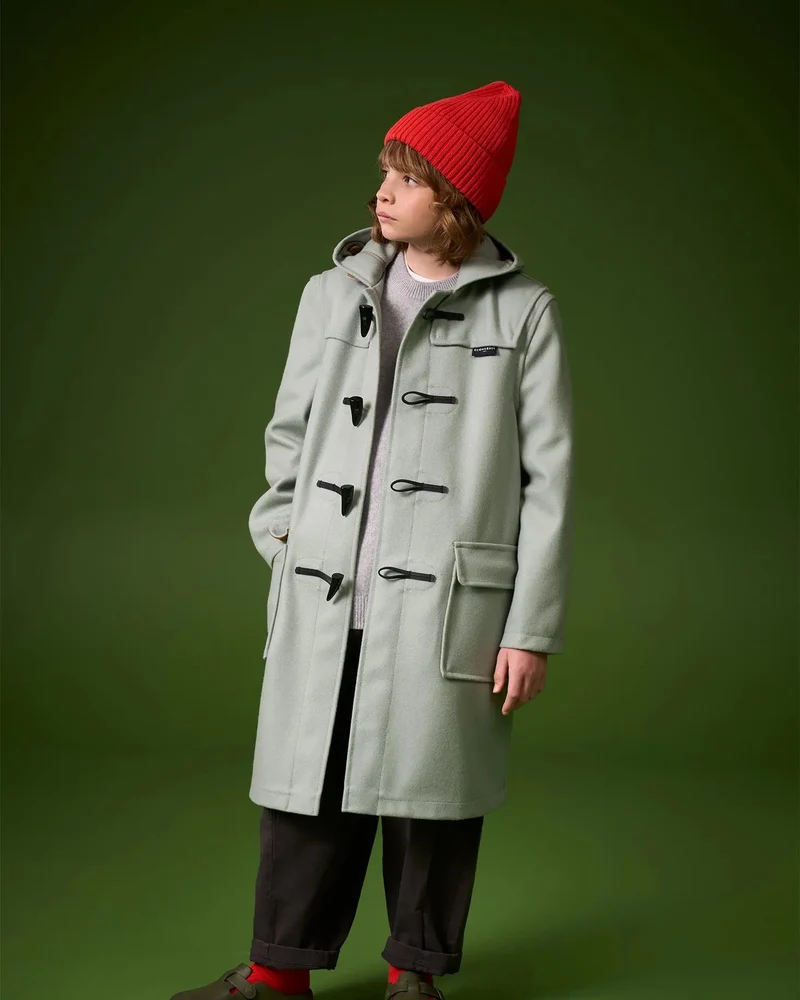 Children's Melton Wool Duffle Coat
