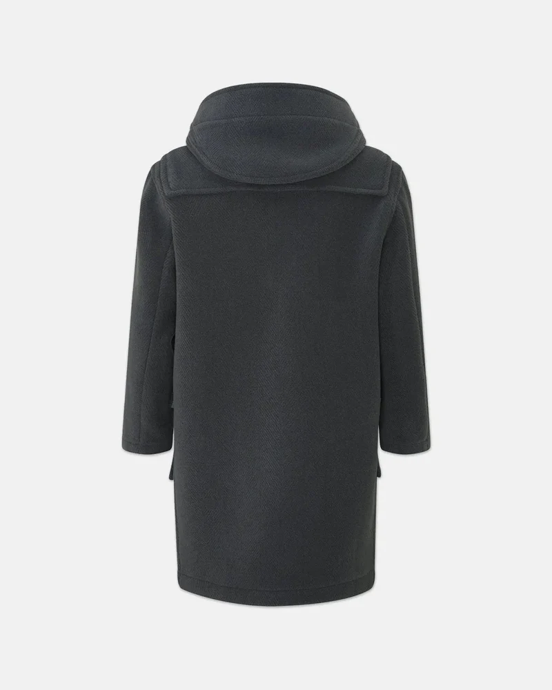 Children's Herringbone Wool Duffle Coat