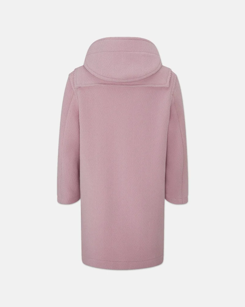 Children's Herringbone Wool Duffle Coat