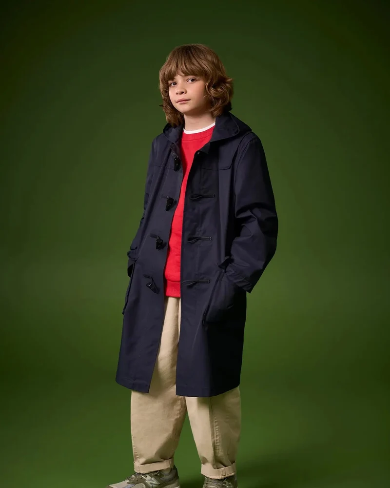 Children's Gabardine Showerproof Duffle Coat