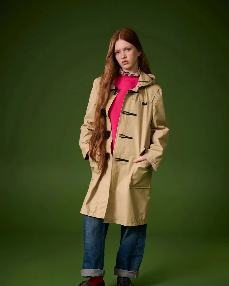 Children's Gabardine Showerproof Duffle Coat