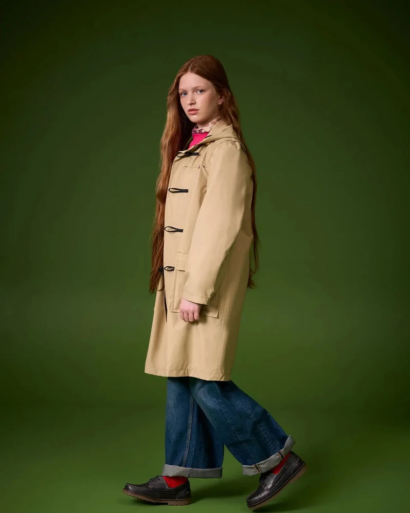 Children's Gabardine Showerproof Duffle Coat