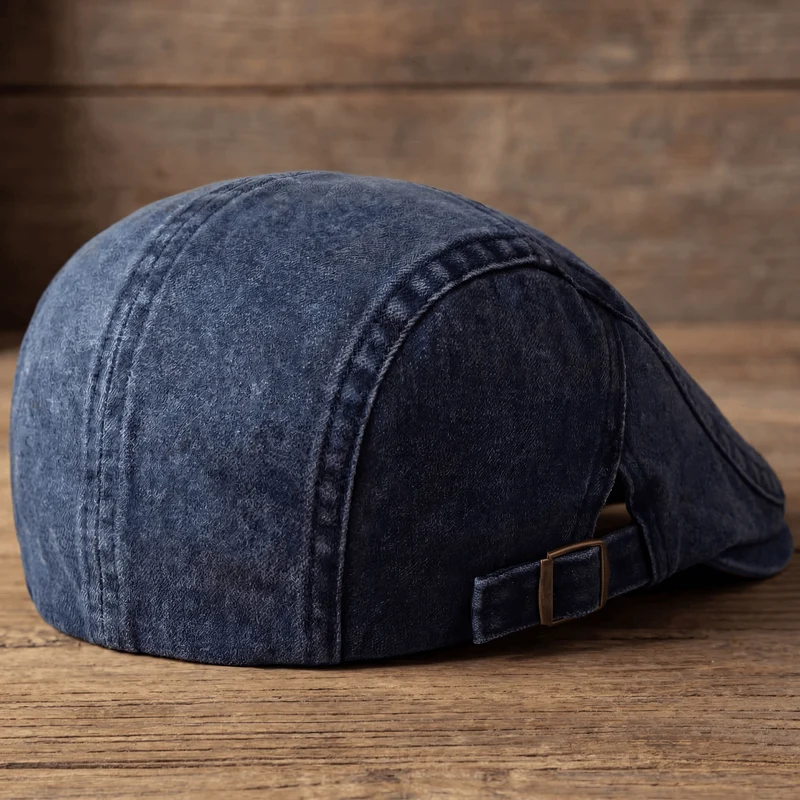 Klassische Denim Herren Flatcap