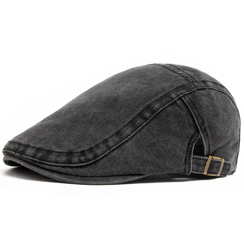 Klassische Denim Herren Flatcap
