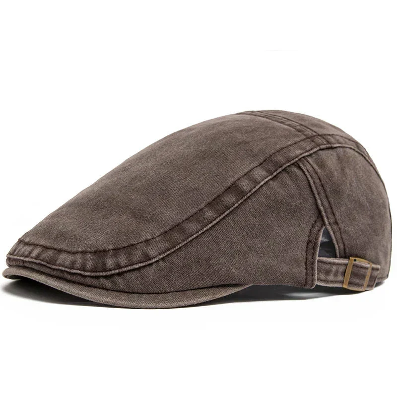 Klassische Denim Herren Flatcap