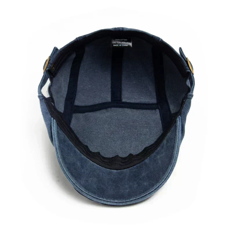 Klassische Denim Herren Flatcap