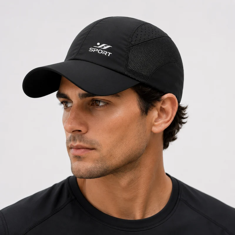 Atmungsaktive UV-Schutz Herren Baseballkappe
