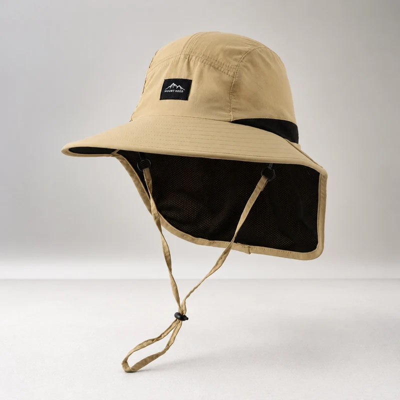 Outdoor Herren Sonnenhut mit Nackenschutz