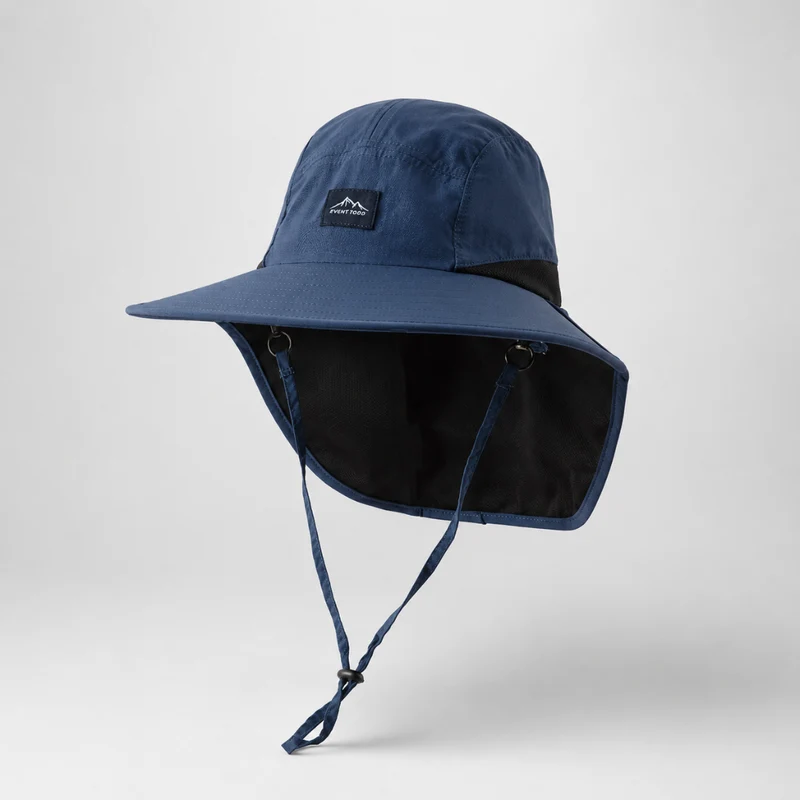 Outdoor Herren Sonnenhut mit Nackenschutz