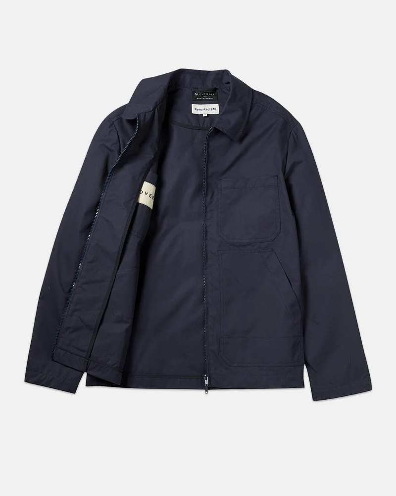 Men's Renewed Works Zip Jacket Navy