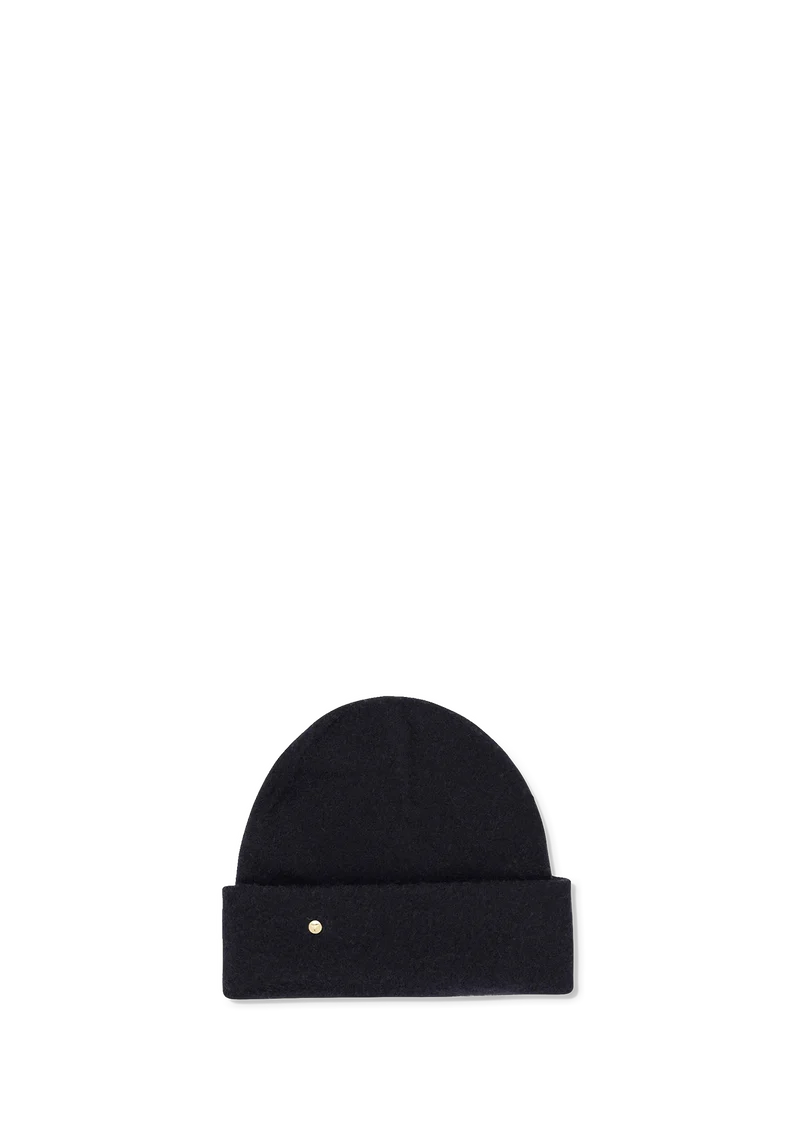 Classic Beanie - Black-Greige