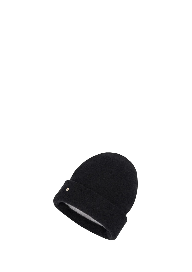 Classic Beanie - Black-Greige