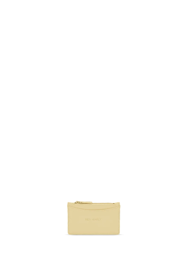 Card Coin Wallet - Yellow Light