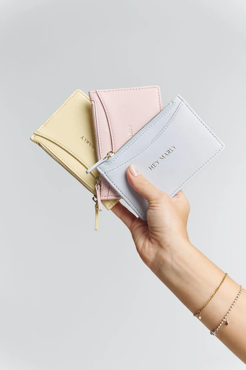 Card Coin Wallet - Yellow Light