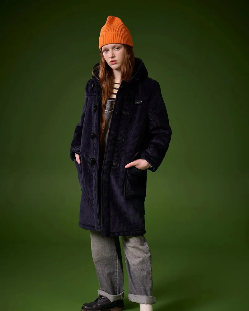 Children's Corduroy Duffle Coat