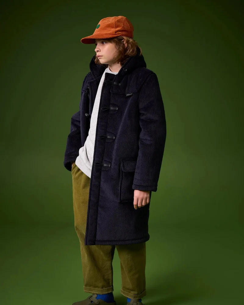 Children's Corduroy Duffle Coat