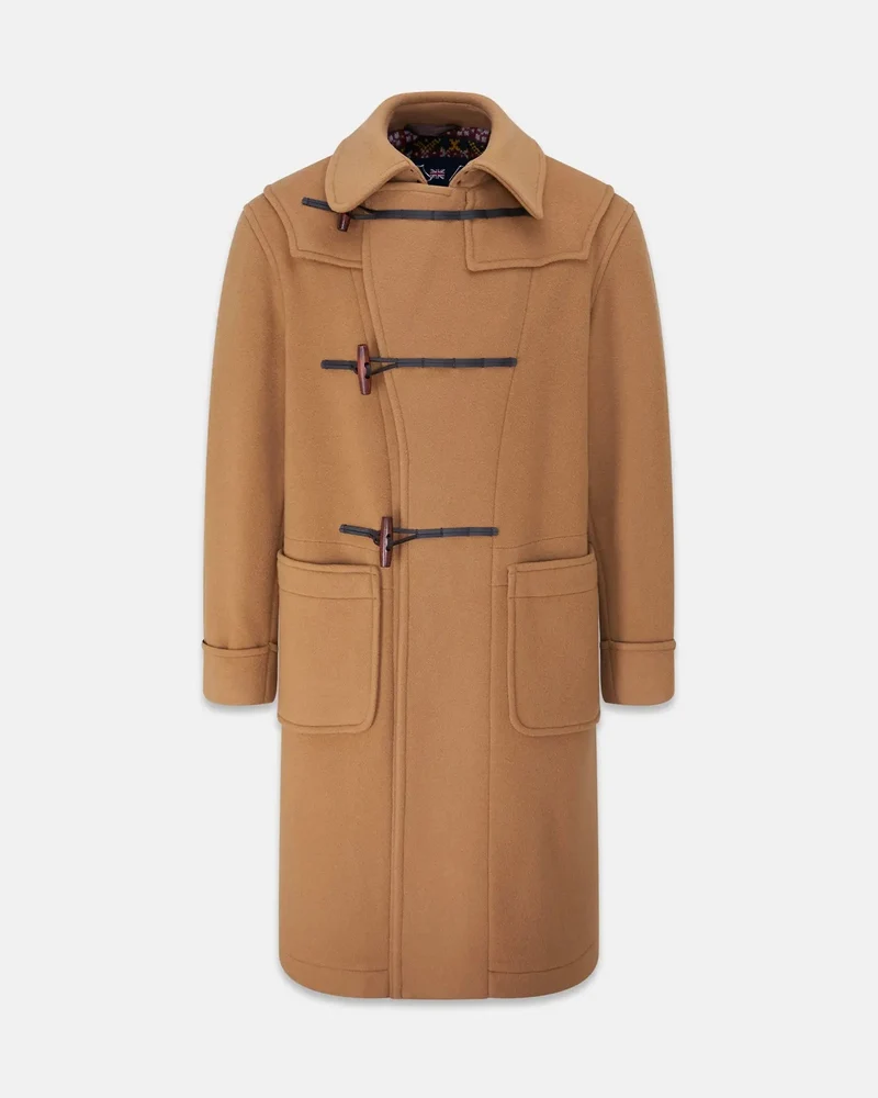 Men's Byron Duffle Coat Camel