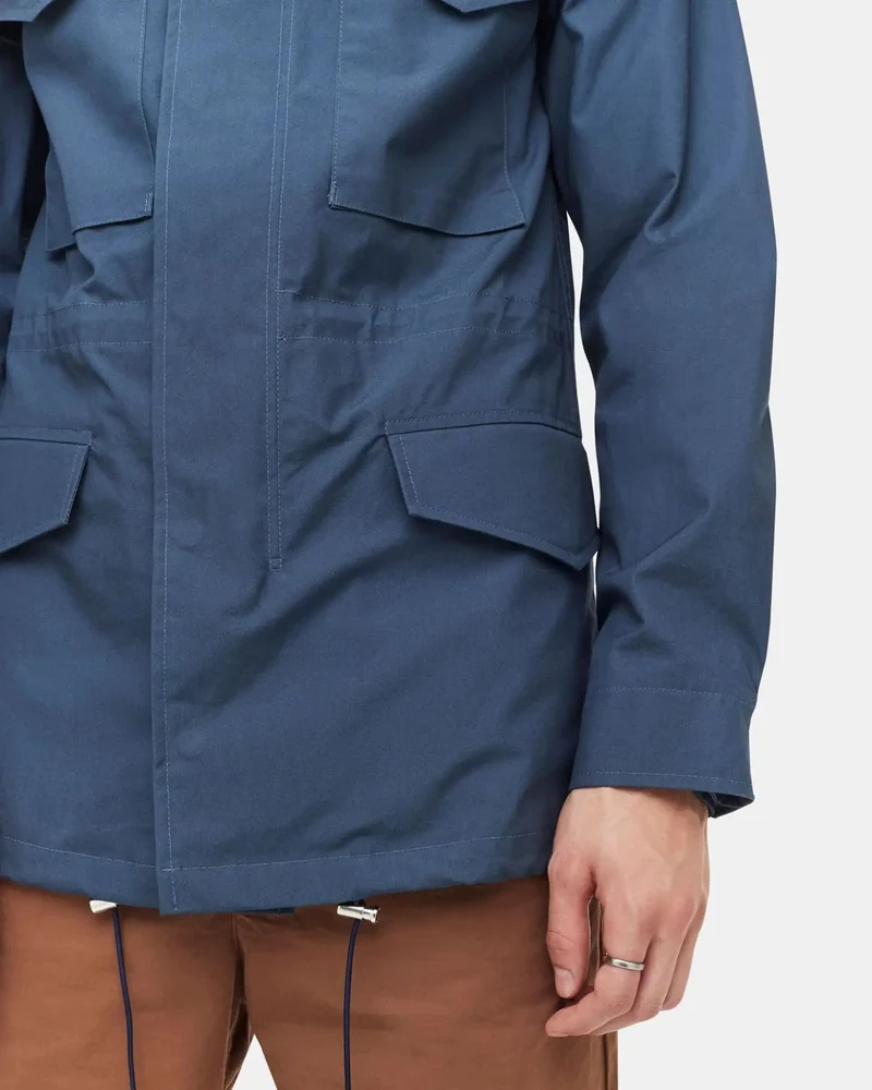 Men's E. Tautz x Gloverall Field Jacket Blue