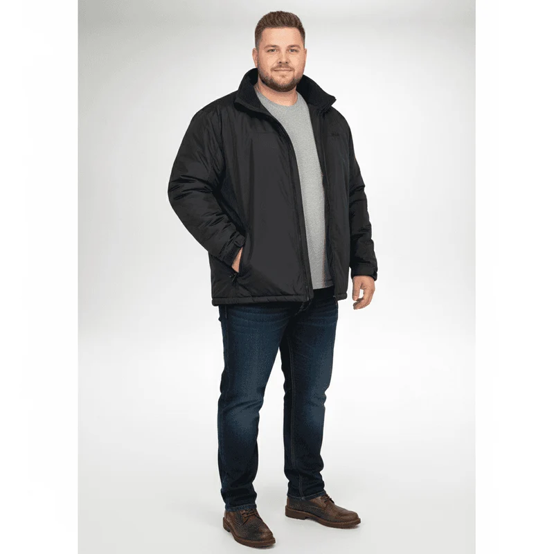 Brigg Winter-Jacke Herren Übergröße 3XL Navy