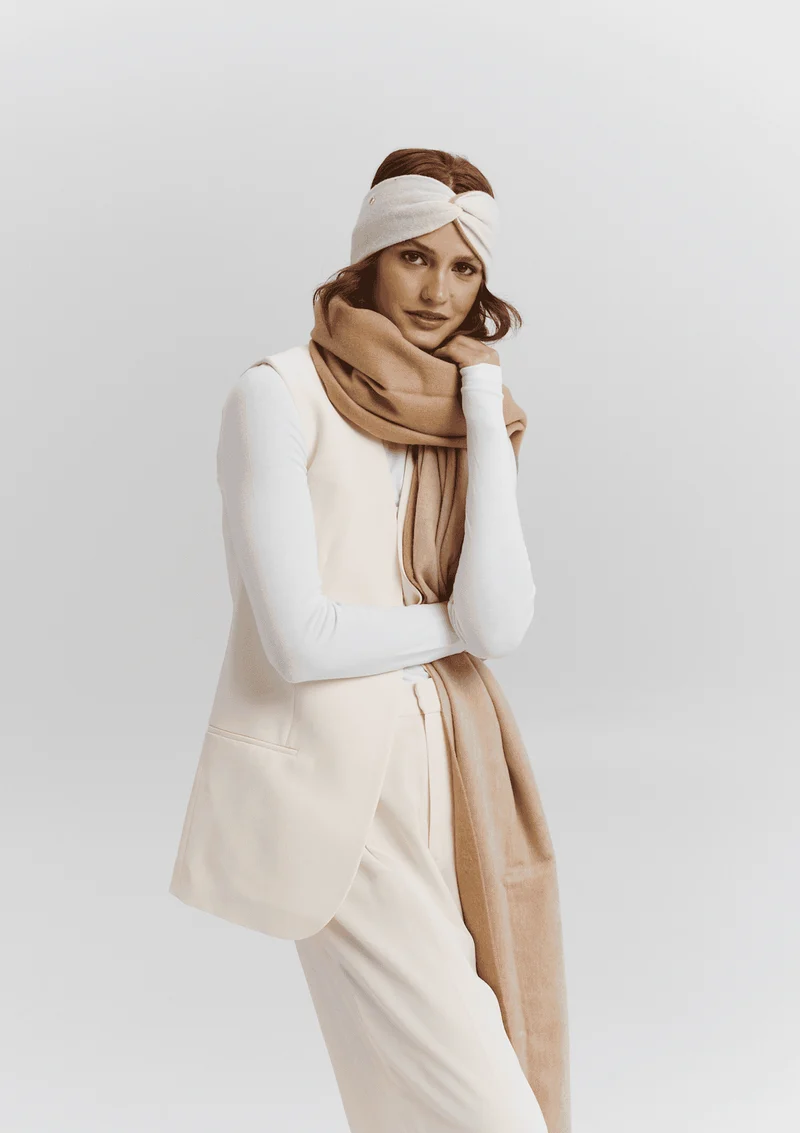 Classic Headband - Crema-Sand