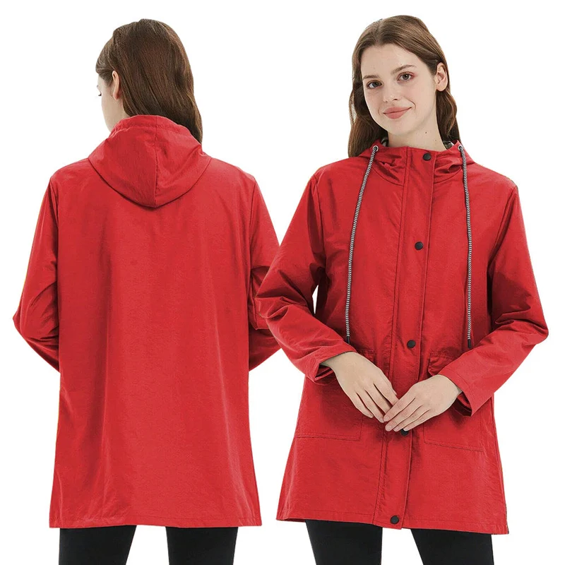 Wasserdichte Winddichte Damen Jacke