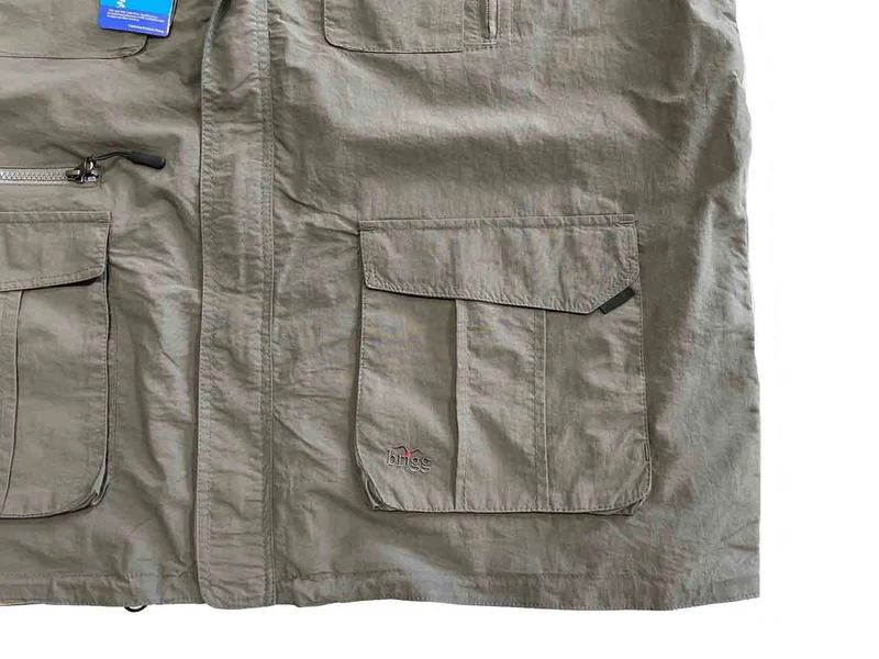 Brigg Weste Herren Übergröße 4XL-10XL Khaki Olive