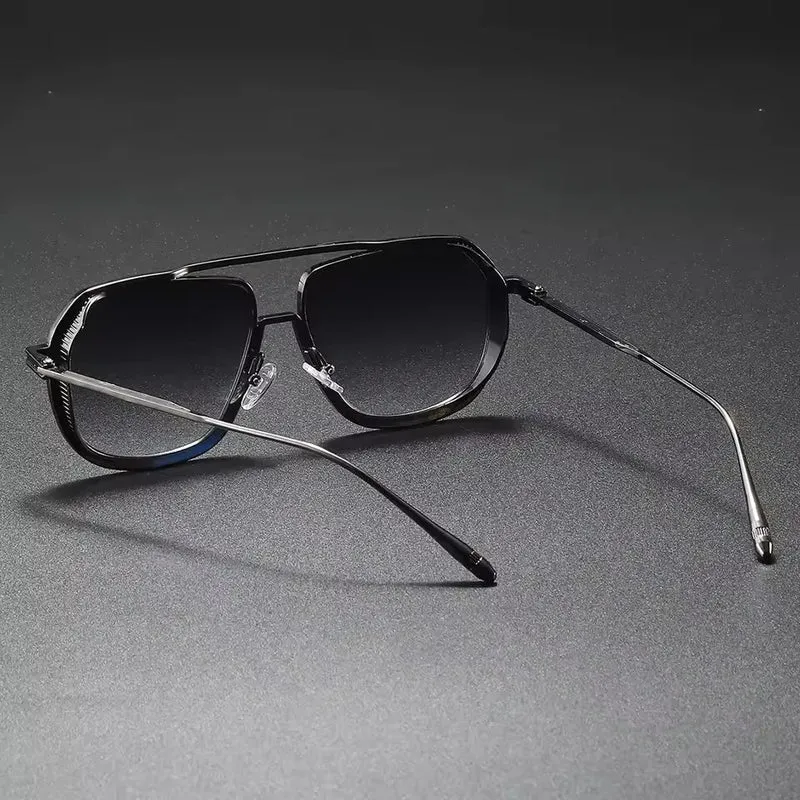 Klassische Herren Pilotenbrille Verlaufsglas