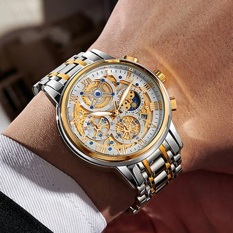 Elegante Herren Armbanduhr Automatik